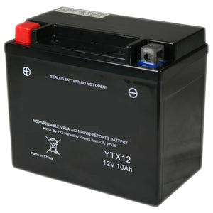 2008 Suzuki VL800 Intruder Volusia, 800 CC  Motorcycle Battery Compatible Replacement