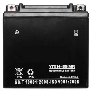 2008 BMW K1200RS 1200 CC Motorcycle Battery Compatible Replacement