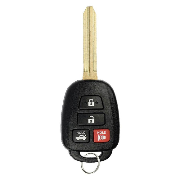 2014 Toyota Corolla - HYQ12BDM 4 Button Keyless Entry Remote Fob Compatible Replacement